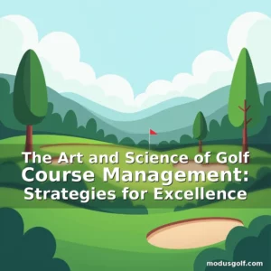 Artistic representation for The Art and Science of Golf Course Management: Strategies for Excellence