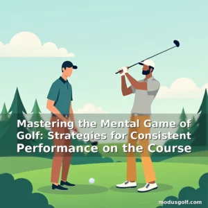 Artistic representation for Mastering the Mental Game of Golf: Strategies for Consistent Performance on the Course