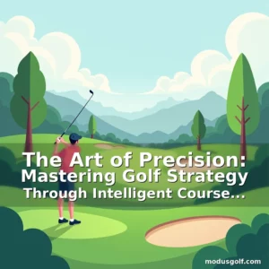 Artistic representation for The Art of Precision: Mastering Golf Strategy Through Intelligent Course Management