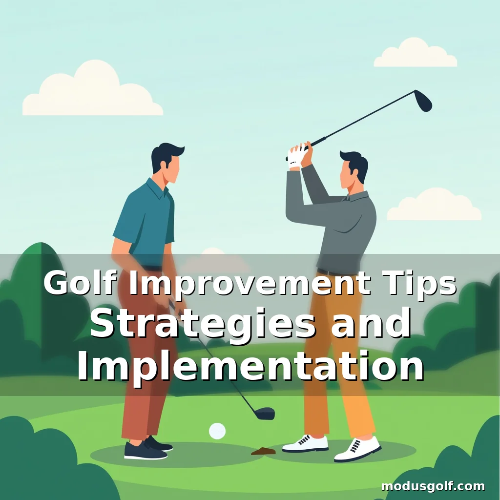 Read more about the article Golf Improvement Tips Strategies and Implementation