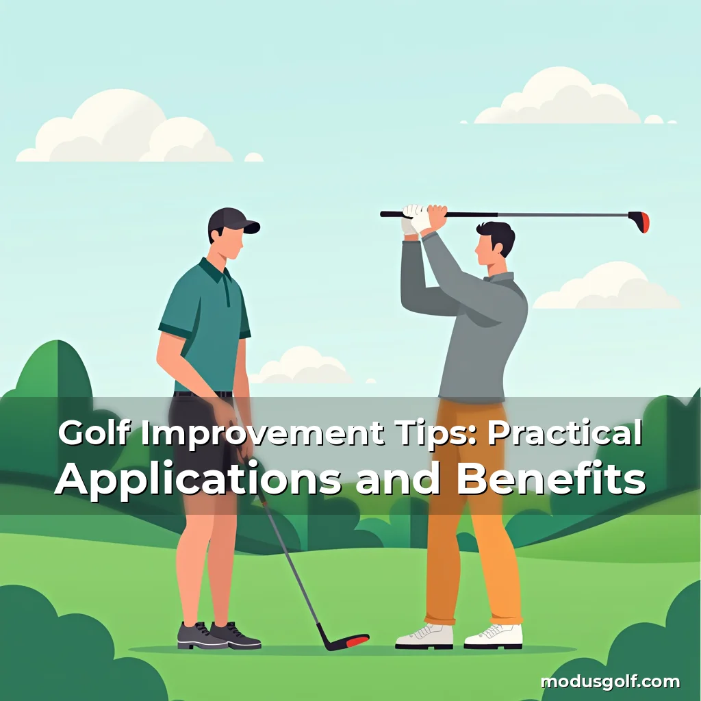 Read more about the article Golf Improvement Tips: Practical Applications and Benefits