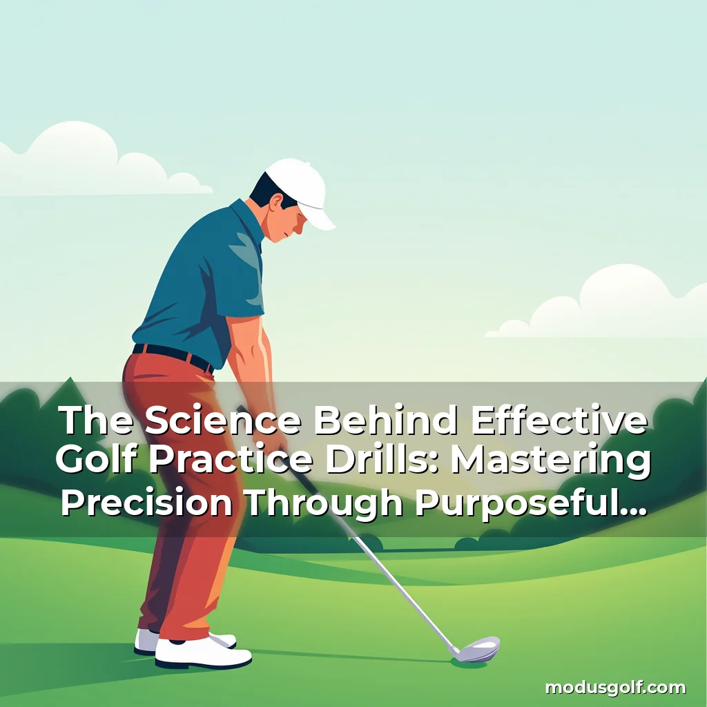 You are currently viewing The Science Behind Effective Golf Practice Drills: Mastering Precision Through Purposeful Repetition